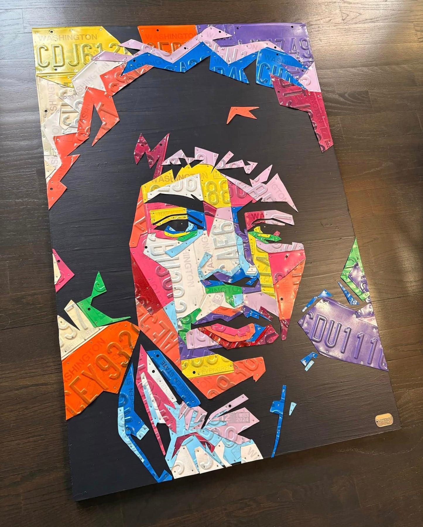Jimi Hendrix Portrait Handmade Original