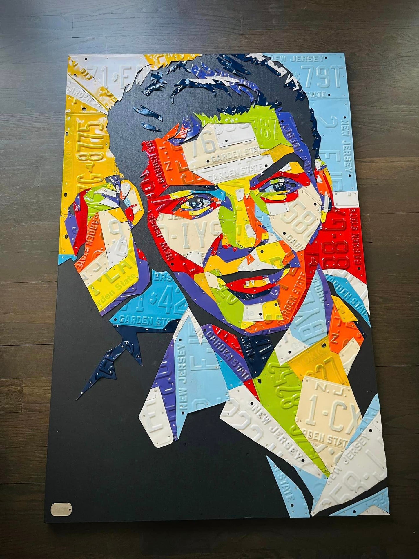 Young Frank Sinatra Portrait Handmade Original