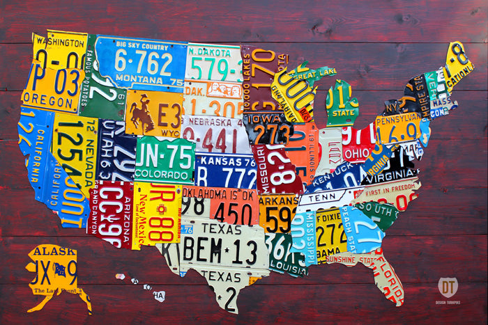 Usa Large Plates Usa Large Plates