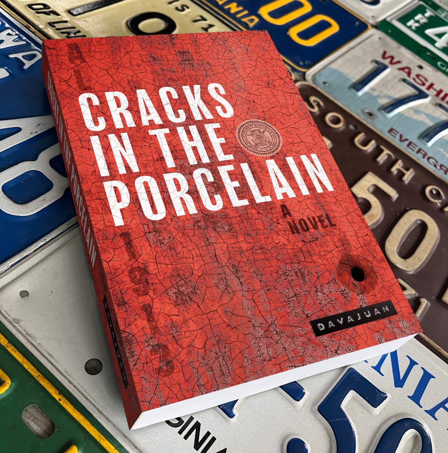 Cracks in the Porcelain Novel Paperback - Signed Copy