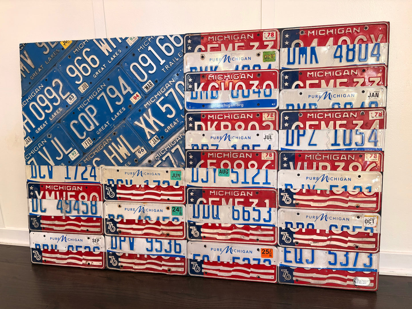 USA 250 Limited Edition License Plate American Flag