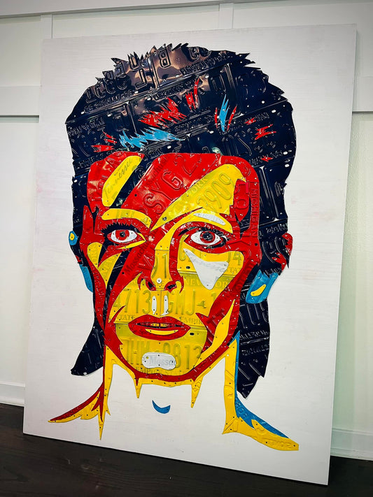 David Bowie Handmade Original Portrait