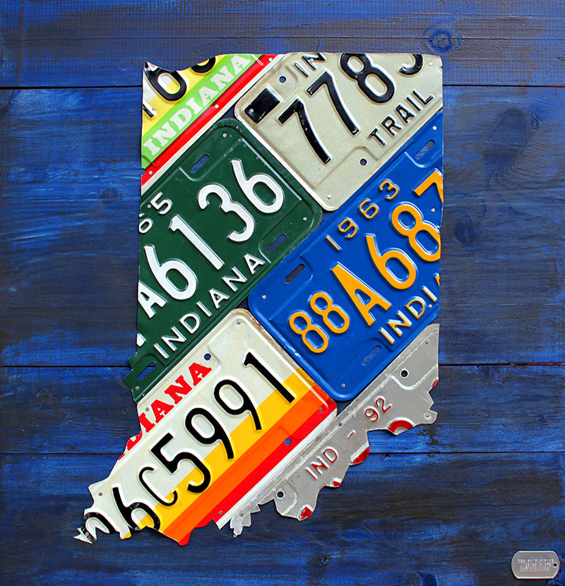 Commissioned State License Plate Maps