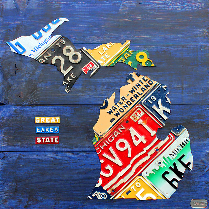 Commissioned State License Plate Maps